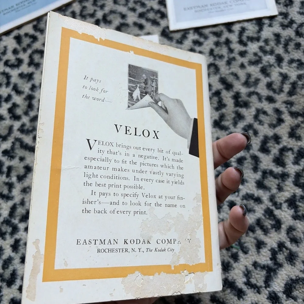 1928 Eastman Kodak Company Booklet 